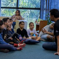 Tarde de Férias na Biblioteca 08/07/2019