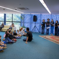 Tarde de Férias na Biblioteca 08/07/2019