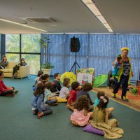 Tarde de Férias na Biblioteca 08/07/2019