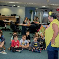 Tarde de Férias na Biblioteca 08/07/2019