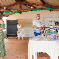 Entrega do Kit Natalino 2020