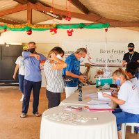 Entrega do Kit Natalino 2020