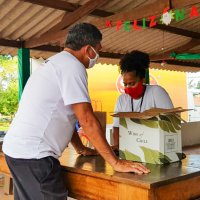 Entrega do Kit Natalino 2020