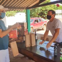 Entrega do Kit Natalino 2020